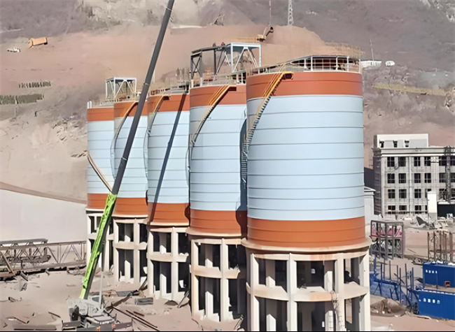 博乐高架钢板仓